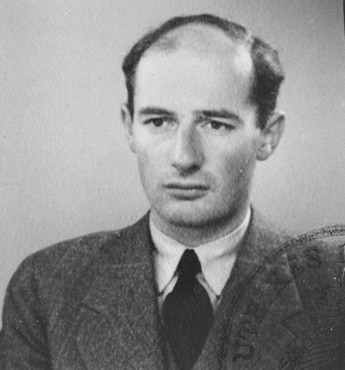 Raoul Wallenberg's passport photo, circa 1940s