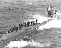 Capture of the U-505 file photo. [23873]