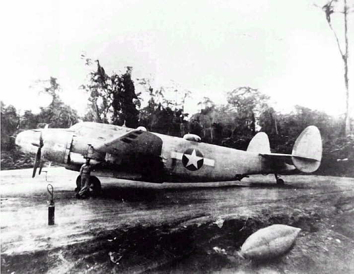 PV-1 Ventura in service as a night fighter with Marine Night Fighting Squadron VMF(N)-531 at Banika, Russell Islands in the Solomons, mid-Sep 1943.