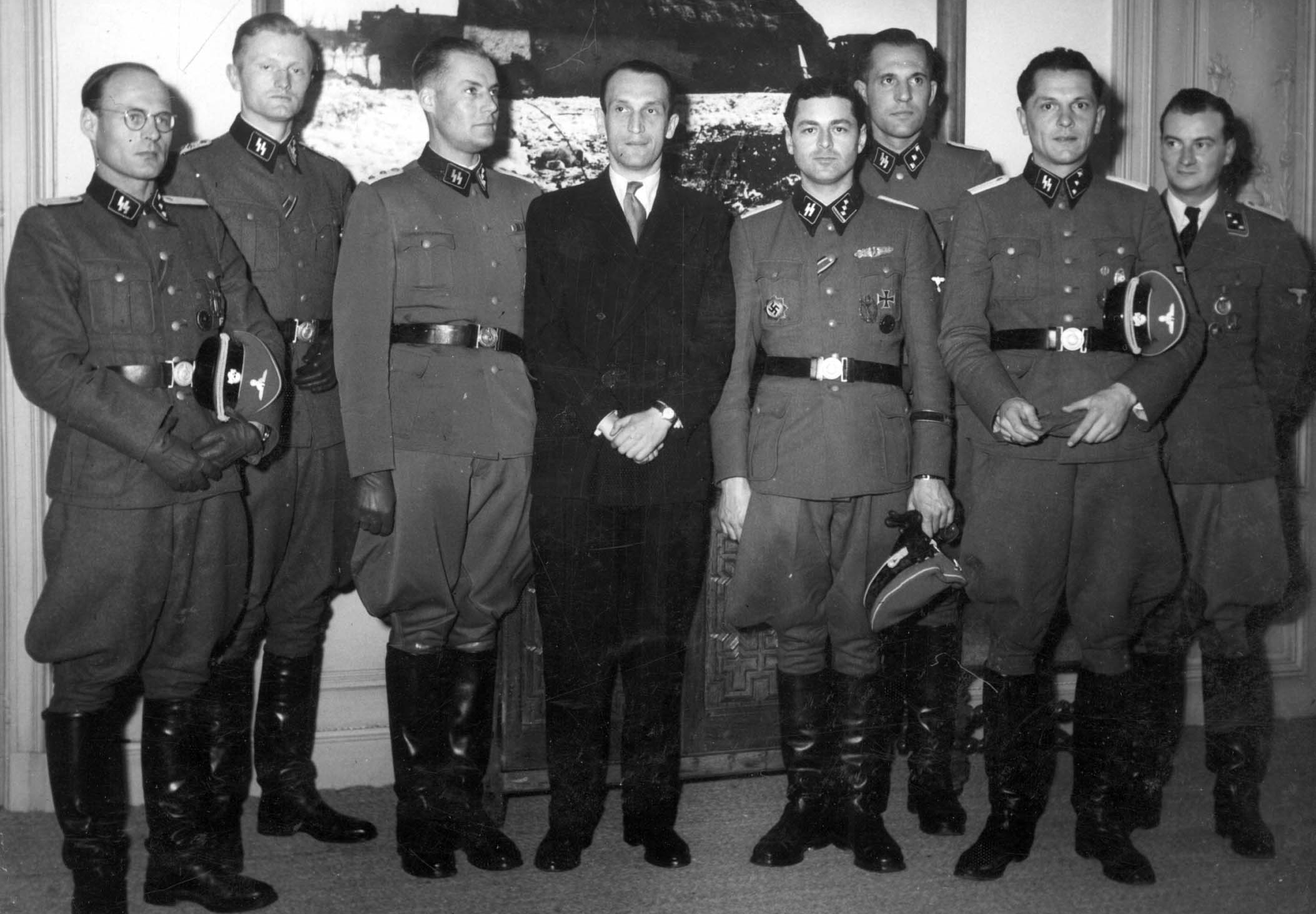 Victor Matthys at the SS-Junkerschule officer school at Bad Tölz, Germany, 16 Jun 1944