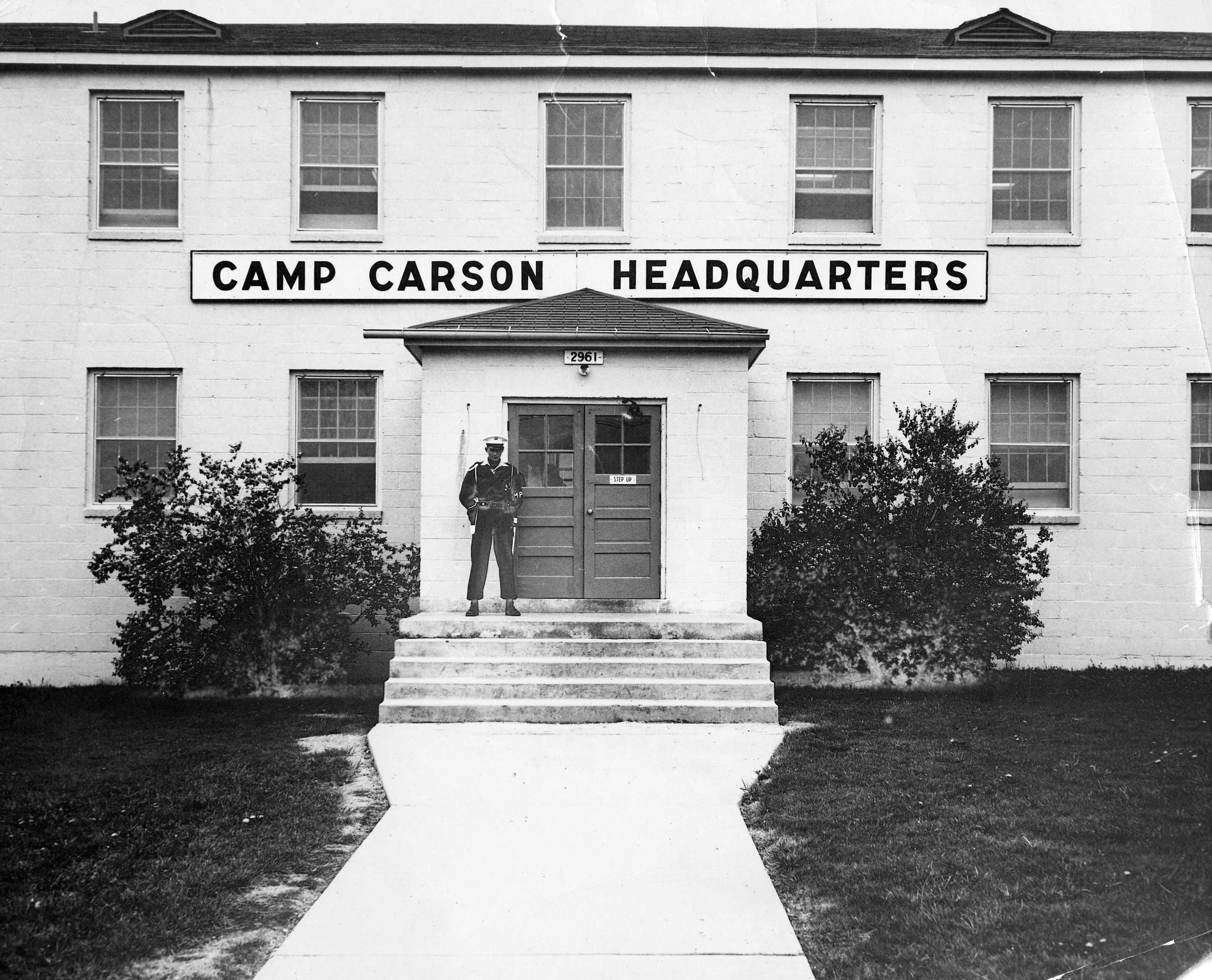Camp Carson headquarters building, Colorado, United States, 1950s