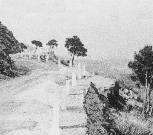 Scenery at Mount Kusa (now Yangmingshan National Park) during Crown Prince Hirohito's visit, Taihoku, Taiwan, 25 Apr 1923