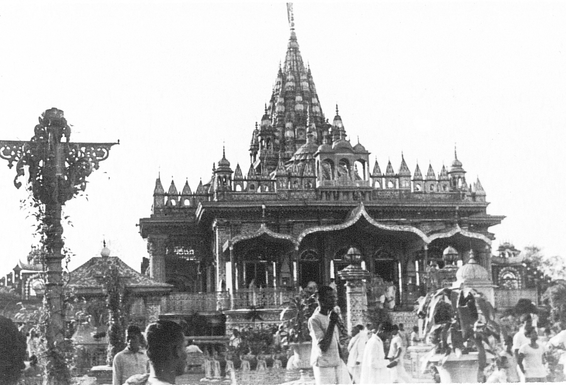 Jain Temple, Calcutta, India, late 1944