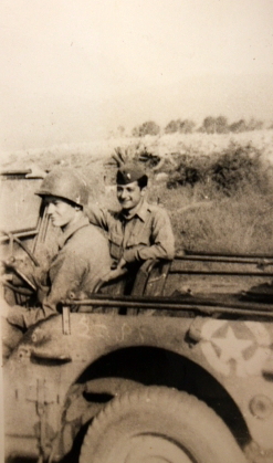 Men of a US Army anti-aircraft unit, Italy, 1945