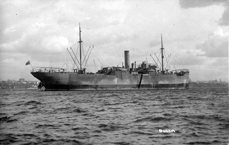 HMAT Bulla (A45), 1914-1926