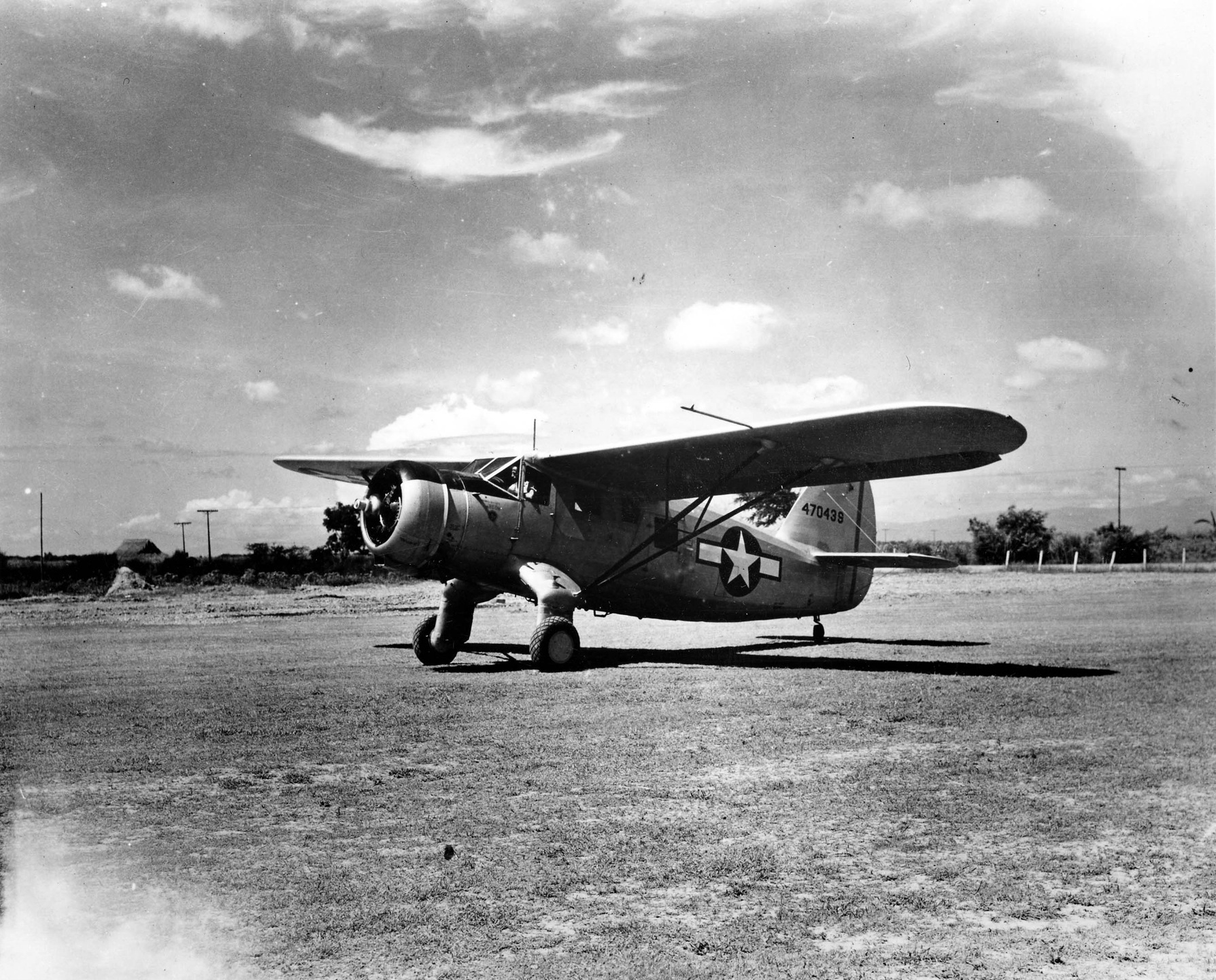 UC-64A Norseman aicraft (44-70439) of USAAF 3rd Air Commando Group, Philippine Islands, circa 1944-1945