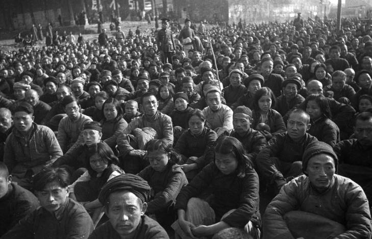 Refugees, Changde, Hunan Province, China, 25 Dec 1943