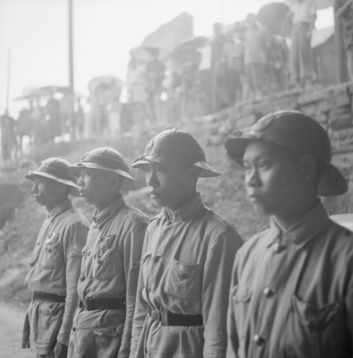 Firefighters, Chongqing, China, 1940s, photo 7 of 7