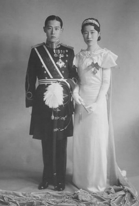 Prince Yi U and Park Chan-ju, 1935