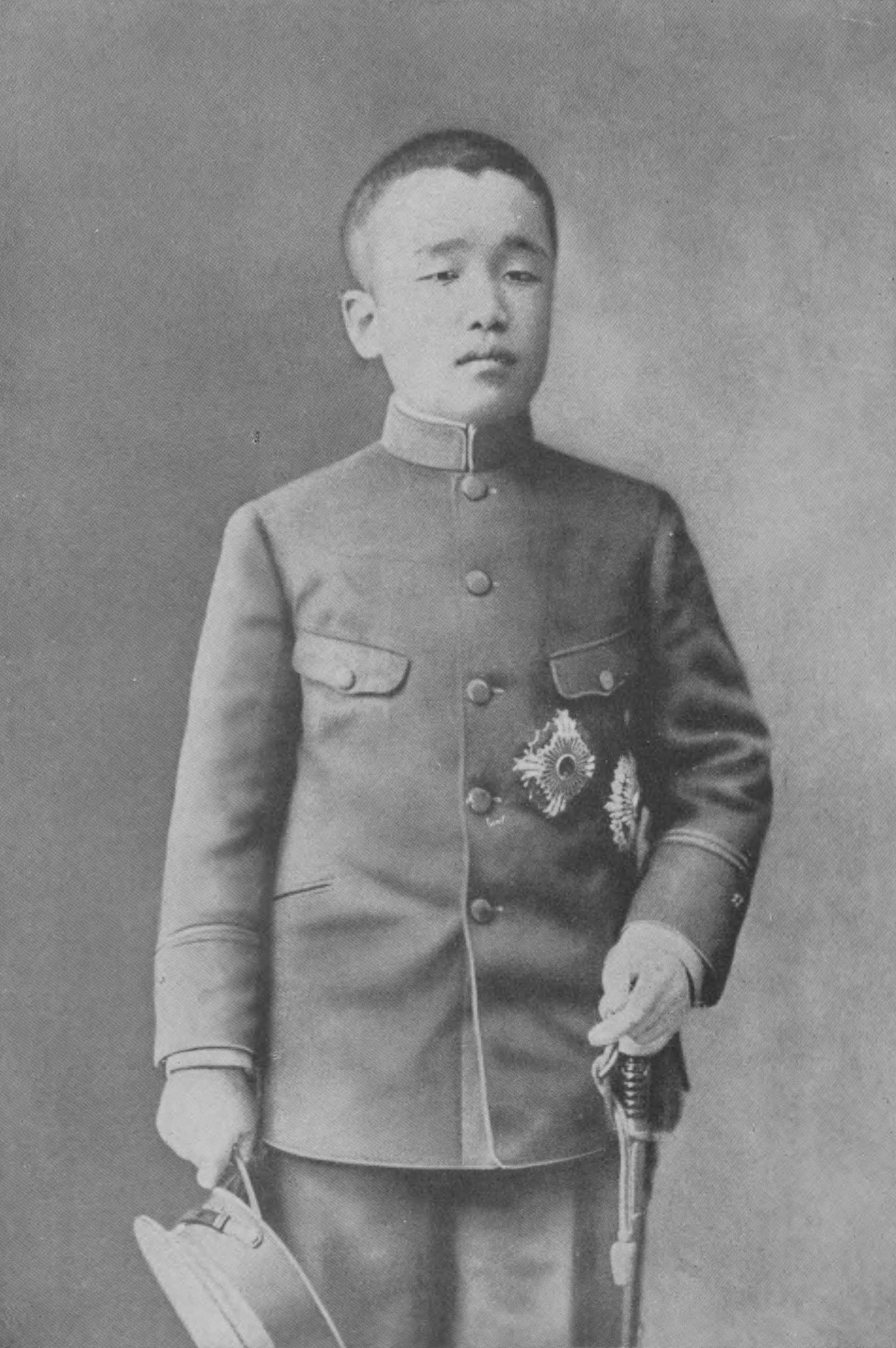Portrait of Crown Prince Yi Un, circa 1912