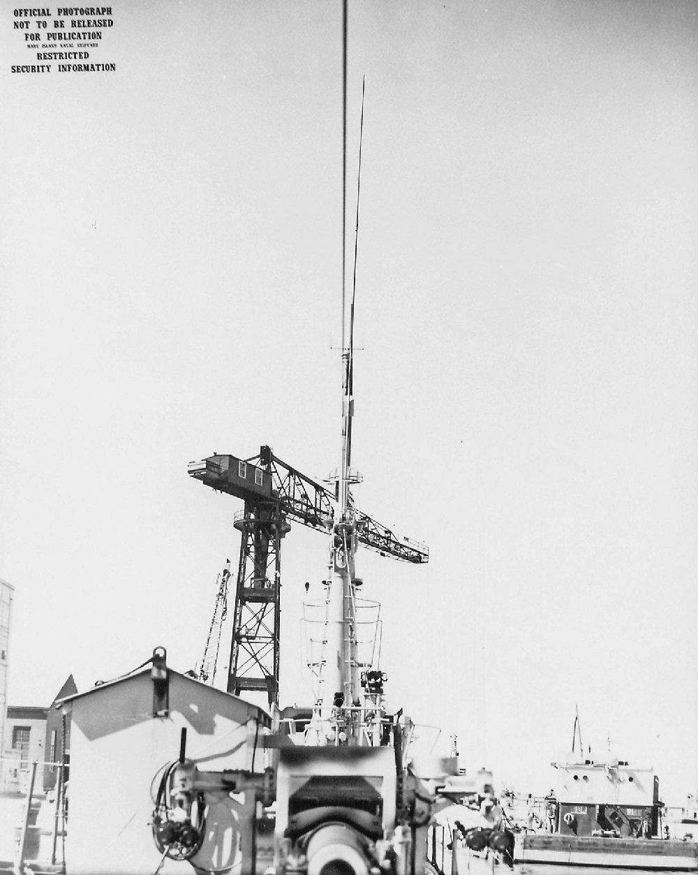 USS Archerfish at Mare Island Navy Yard, Vallejo, California, United States, 25 Mar 1952, photo 3 of 3