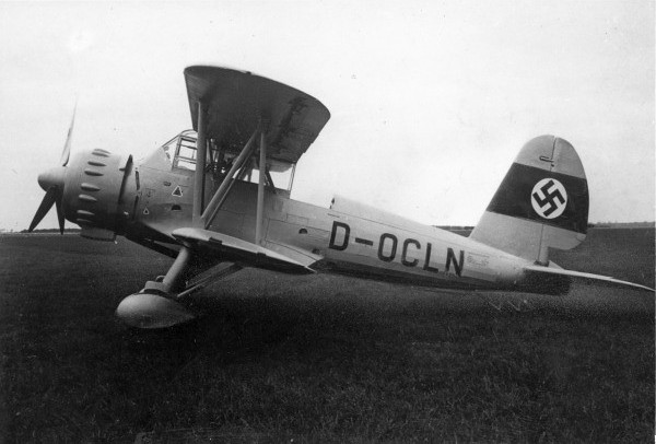 Ar 195 aircraft at rest, date unknown