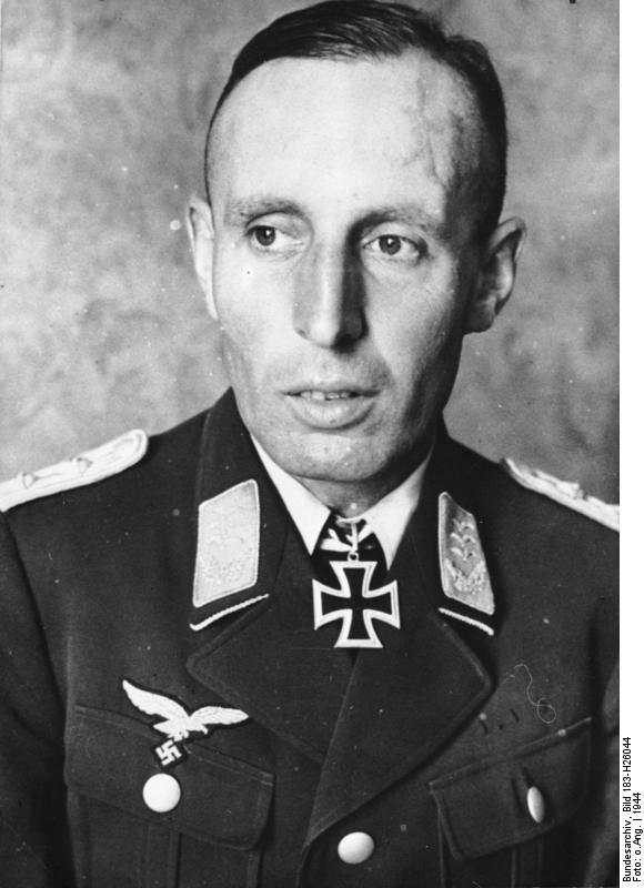 Portrait of Friedrich von der Heydte, circa summer 1941