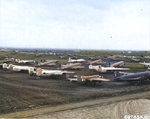 Spare and surplus USAAF aircraft at Bari Airfield, Italy, Oct 1944.