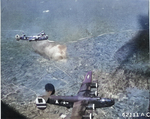 B-24 Liberator “Memories” of the 465th Bomb Group over Ferrara, Italy Jun 5 1944.