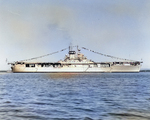 USS Wasp (Wasp-class) in Guantánamo Bay, Cuba, 27 Oct 1940