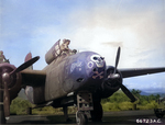 A-20G Havoc “Eloise” of the 387th Bombardment Squadron at Hollandia, Dutch New Guinea, Jul-Sep 1944.