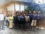 Japanese children, Kure, Japan, Sep 1945