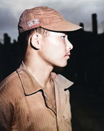 Japanese prisoner of war, Guam, Aug-Sep 1945