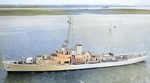 United States Coast Guard Cutter Spencer in Charleston harbor, South Carolina, United States, 17 May 1946.