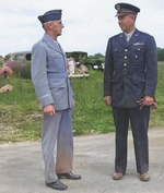 Lieutenant General Joseph Stilwell and Lieutenant General Jacob Devers, 31 May 1943