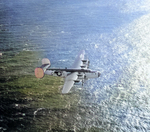 PB4Y-1 Liberator from a US Navy patrol squadron based in the United Kingdom in flight, Aug 1943. Photo 2 of 2.