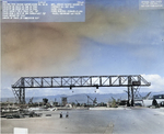 Gantry Crane spanning the Pearl Harbor drydocks, 20 Feb 1945 (the crane was built in 1940).