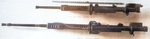 Japanese Navy Type 99 Mark 1 (top) and Type 99 Mark 2 (bottom) aircraft machine guns, circa 1945