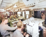 Joint Operations Room aboard USS Ancon while at Oran, French Algeria, 3 Jul 1943