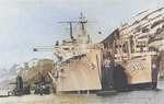 Two submarines, USS Proteus, and USS Betelgeuse, Holy Loch, Scotland, United Kingdom, 1962