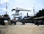 USS New York at Norfolk Navy Yard, Portsmouth, Virginia, United States, Oct 1941