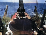 USS New Mexico, looking aft, early 1920s