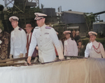 Commissioning ceremony of USS New Jersey, Philadelphia Navy Yard, Pennsylvania, United States, 23 May 1943, photo 08 of 25