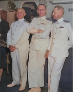 Commissioning ceremony of USS New Jersey, Philadelphia Navy Yard, Pennsylvania, United States, 23 May 1943, photo 17 of 25