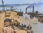 Commissioning ceremony of USS New Jersey, Philadelphia Navy Yard, Pennsylvania, United States, 23 May 1943, photo 11 of 25