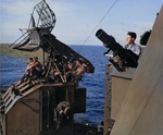 Scene aboard USS New Jersey, date unknown