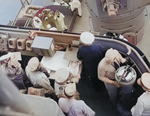 Officers of USS New Jersey, Pacific Ocean, 21 Jul 1943, photo 2 of 2