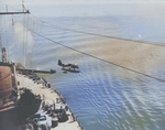 Kingfisher aircraft being launched from a catapult aboard USS New Jersey, date unknown