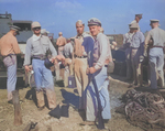 US servicemen in Kwajalein, Marshall Islands, 1944