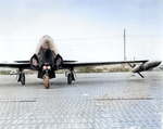 USN P-80B w SAM-N-2 Lark missiles, Naval Air Station Point Mugu, California, United States, 1948