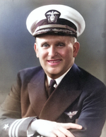 Portrait of Commander Dixie Kiefer, circa 1941.