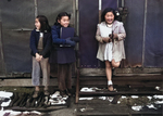 School children at the Manzanar Relocation Center for deported Japanese-Americans, Inyo County, California, United States, 1943.