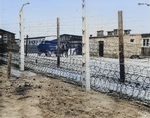 Fence, Flossenbürg Concentration Camp, Germany, 3 May 1945