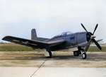 BTD-1 Destroyer aircraft at rest, Naval Air Station Patuxent River, Maryland, United States, circa 1945