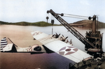 PBY-5 aircraft being hoisted onto USS Tangier, 6 May 1942