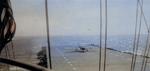 FR-1 Fireball fighter of US Navy squadron VF-41 landing aboard escort carrier USS Bairoko, 1946