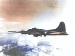 B-17E bomber of the US 43rd Bombardment Group based at Jackson Field, Port Moresby, New Guinea, 1942-1943