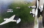 G3M1 and G3M2 bombers in flight, circa 1940s