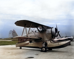 J2F-3 Duck aircraft at Naval Air Station Jacksonville, Florida, United States, 1940