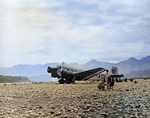 Ju 52/3m aircraft of Eurasia airline, a subsidiary of Lufthansa, at rest in China, 1935-1941